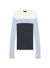 Mirzi Striped Rib-Knit Shirt