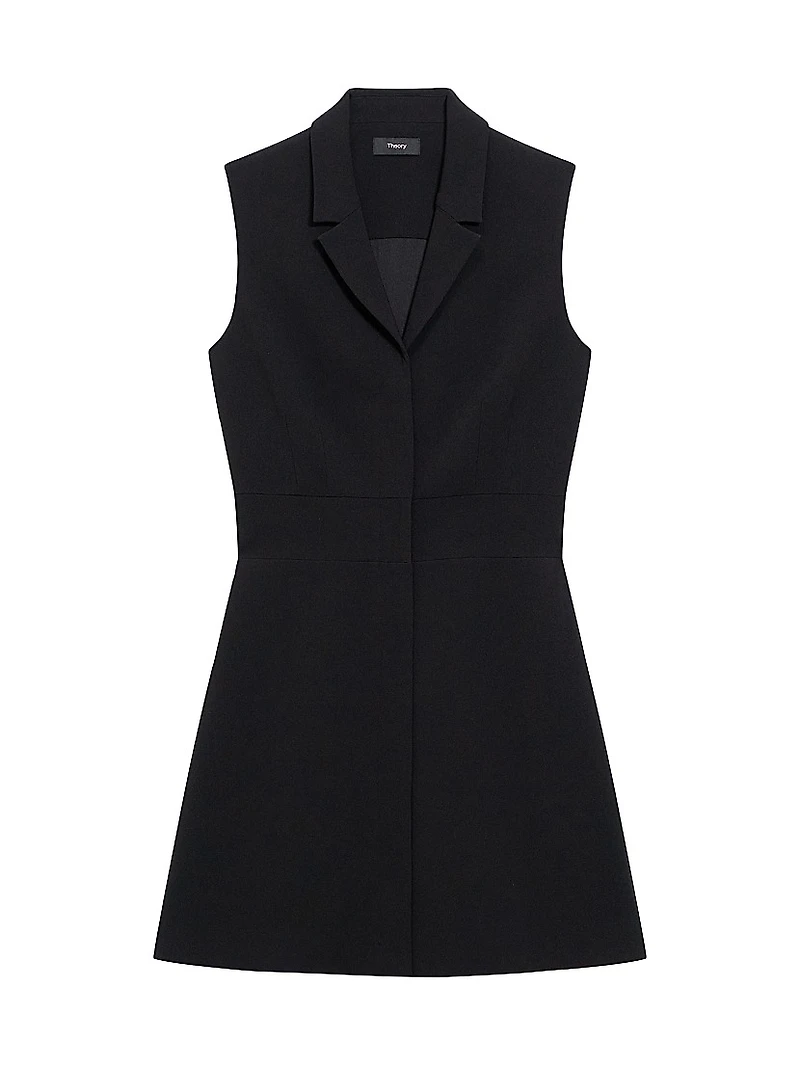 Front-Zip Minidress