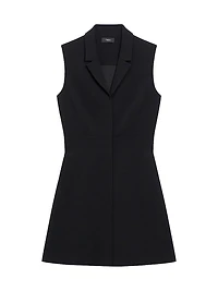 Front-Zip Minidress