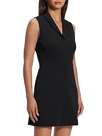 Front-Zip Minidress