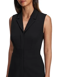 Front-Zip Minidress