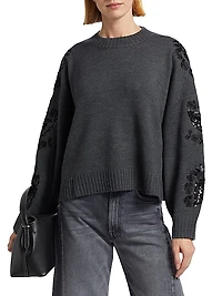 Leanna Sequined Sweater