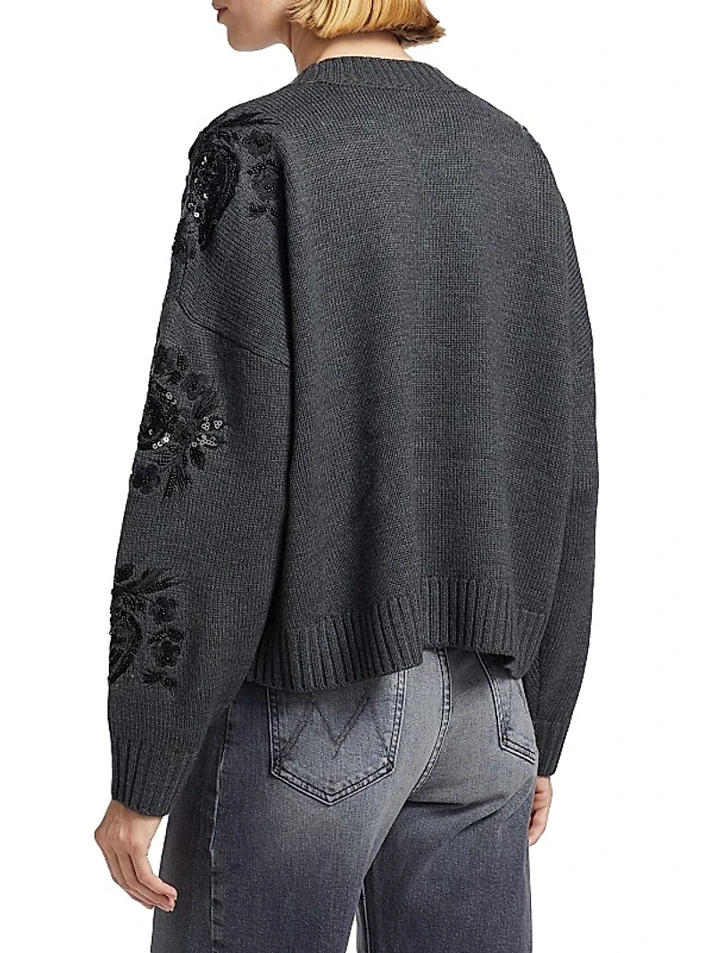 Leanna Sequined Sweater