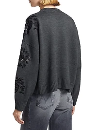 Leanna Sequined Sweater