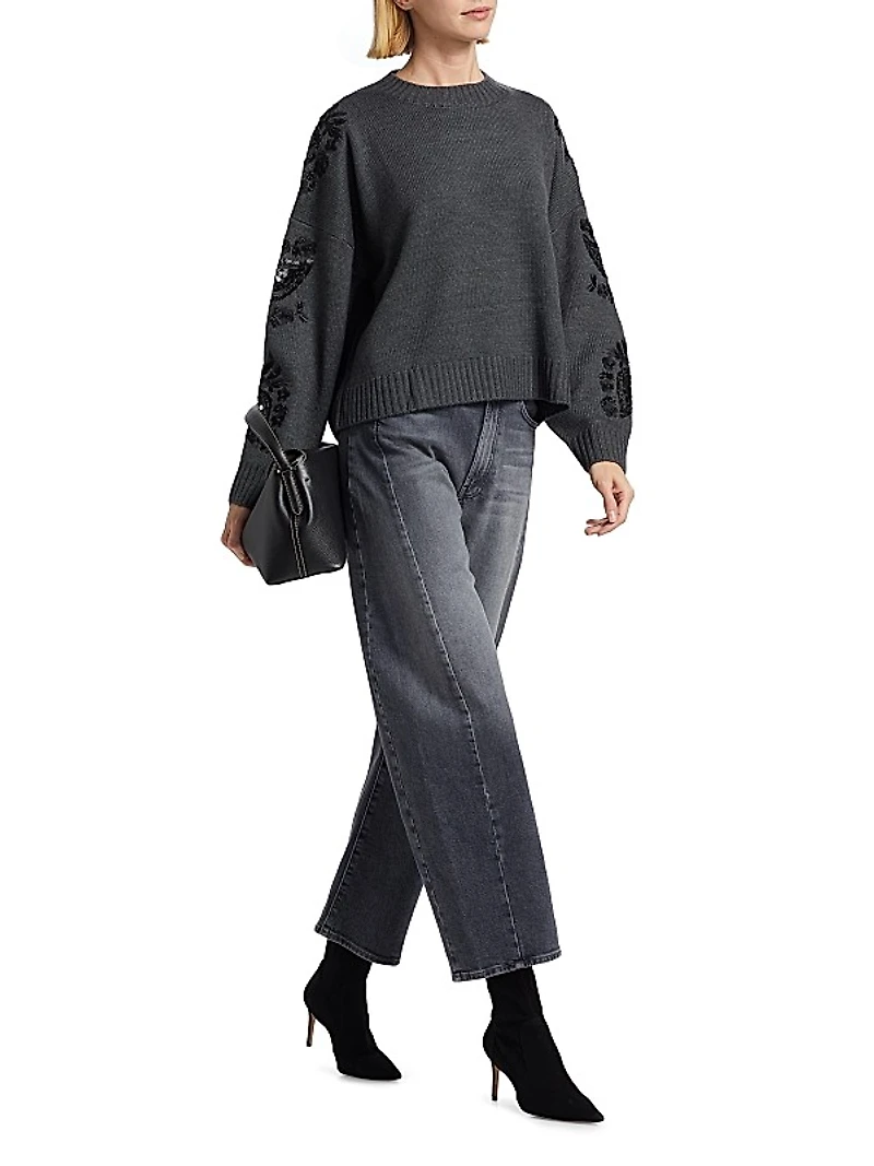 Leanna Sequined Sweater