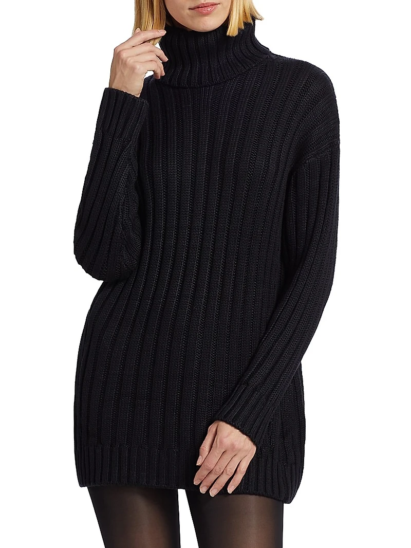 Felicity Rib-Knit Minidress