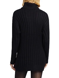 Felicity Rib-Knit Minidress