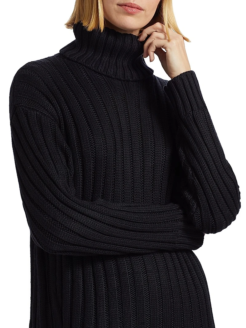 Felicity Rib-Knit Minidress