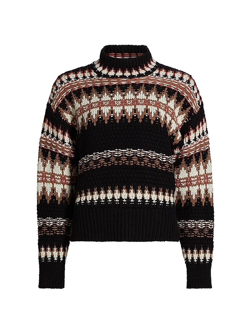 Henrietta Fair Isle Wool Sweater