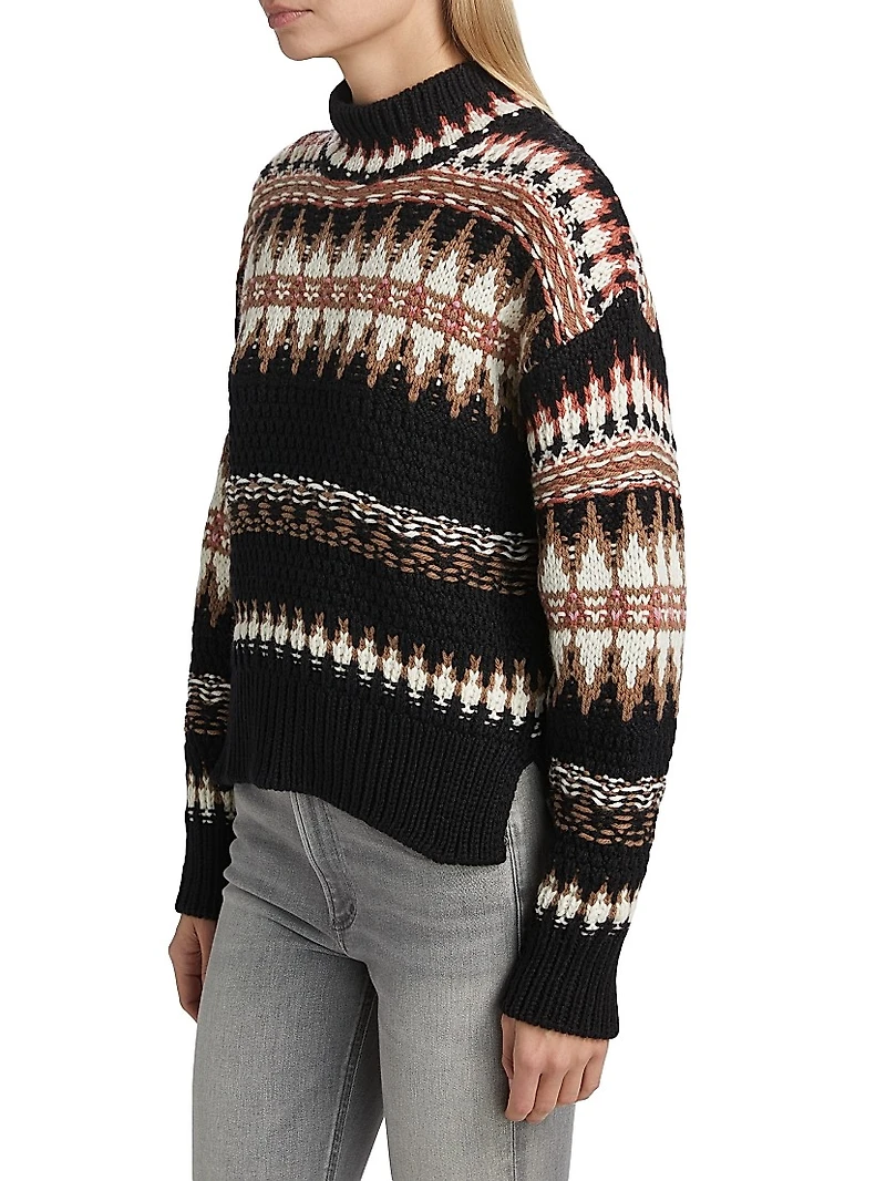 Henrietta Fair Isle Wool Sweater