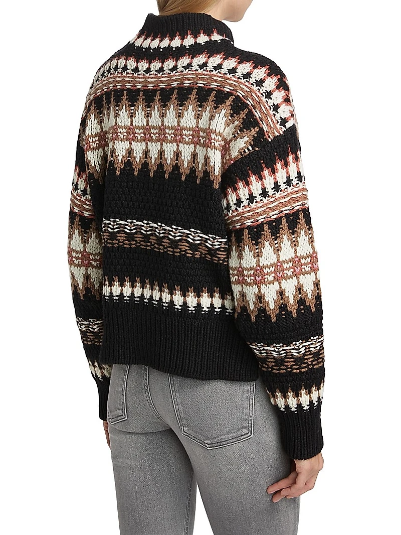 Henrietta Fair Isle Wool Sweater