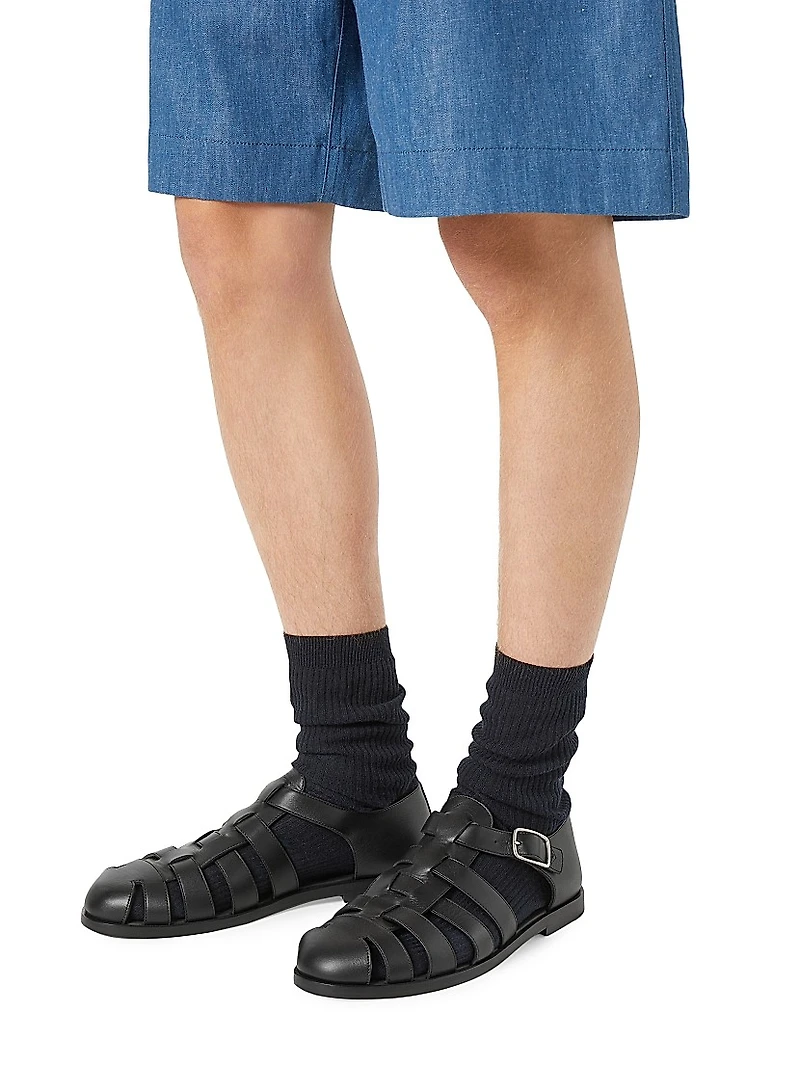 Maxime Walk Leather Sandals