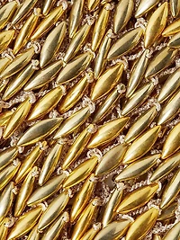 Adora Bead-Detailed Crochet Miniskirt