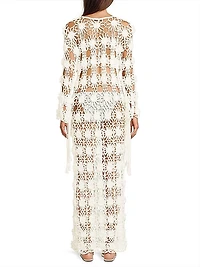Luna Crochet Cover-Up Dress