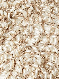 Serene Crochet One-Shoulder Cover-Up