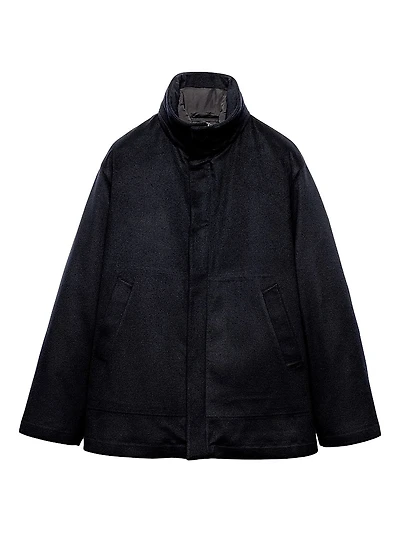 Medium-Weight Cashmere Down Jacket