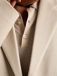 Cashmere and Silk Polo Shirt