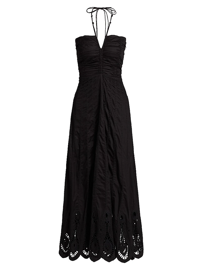Balcarce Tori Cotton Halter Dress
