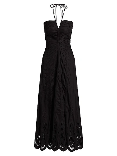 Balcarce Tori Cotton Halter Dress