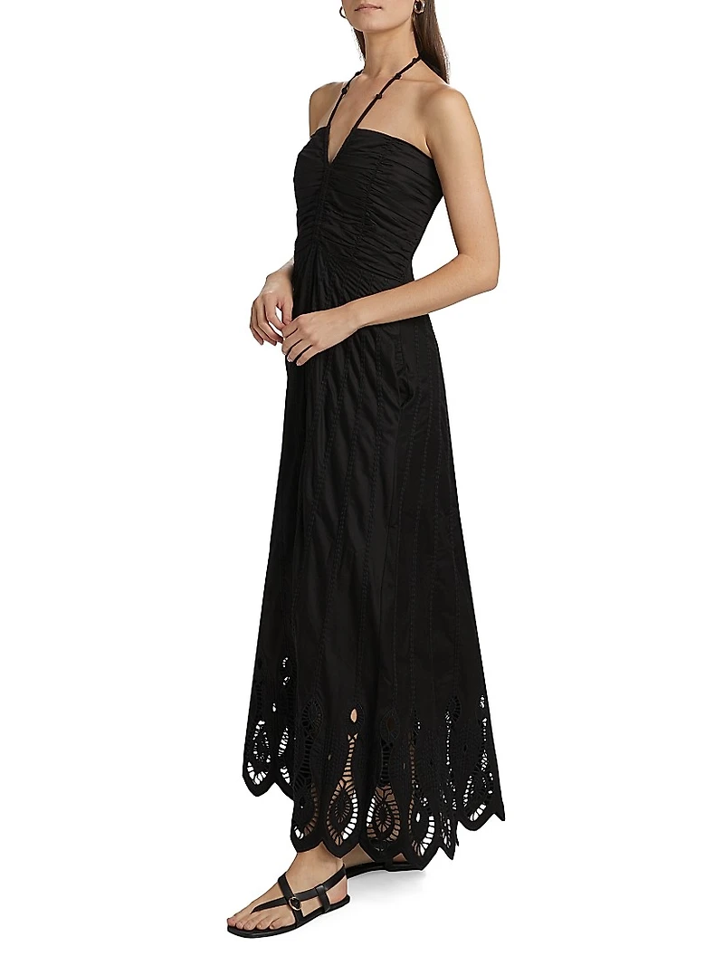 Balcarce Tori Cotton Halter Dress