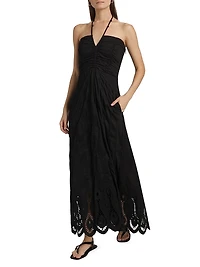 Balcarce Tori Cotton Halter Dress