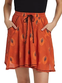 Florida Alison Printed Miniskirt