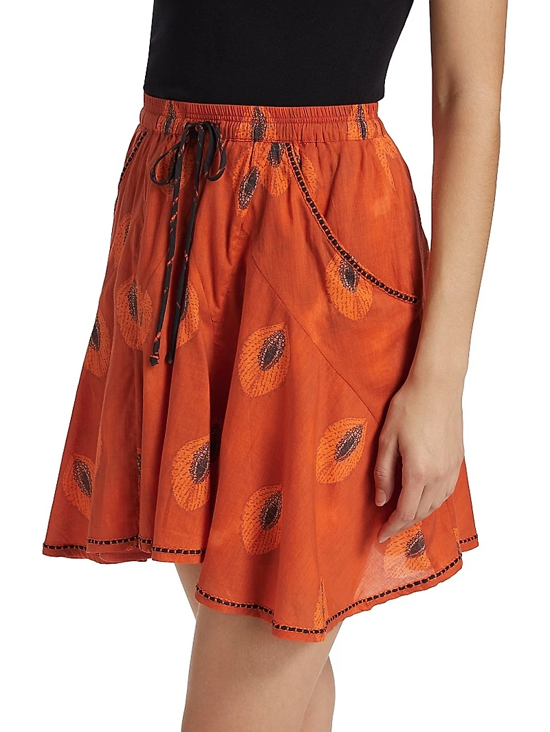 Florida Alison Printed Miniskirt