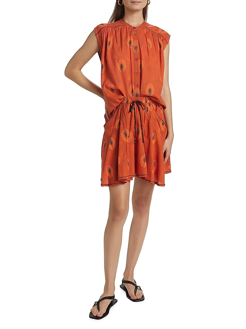 Florida Alison Printed Miniskirt