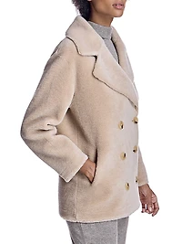 Shearling Peacoat