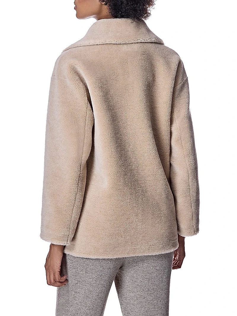 Shearling Peacoat