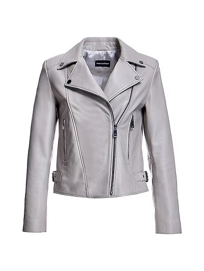 Leather Moto Jacket