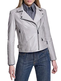 Leather Moto Jacket