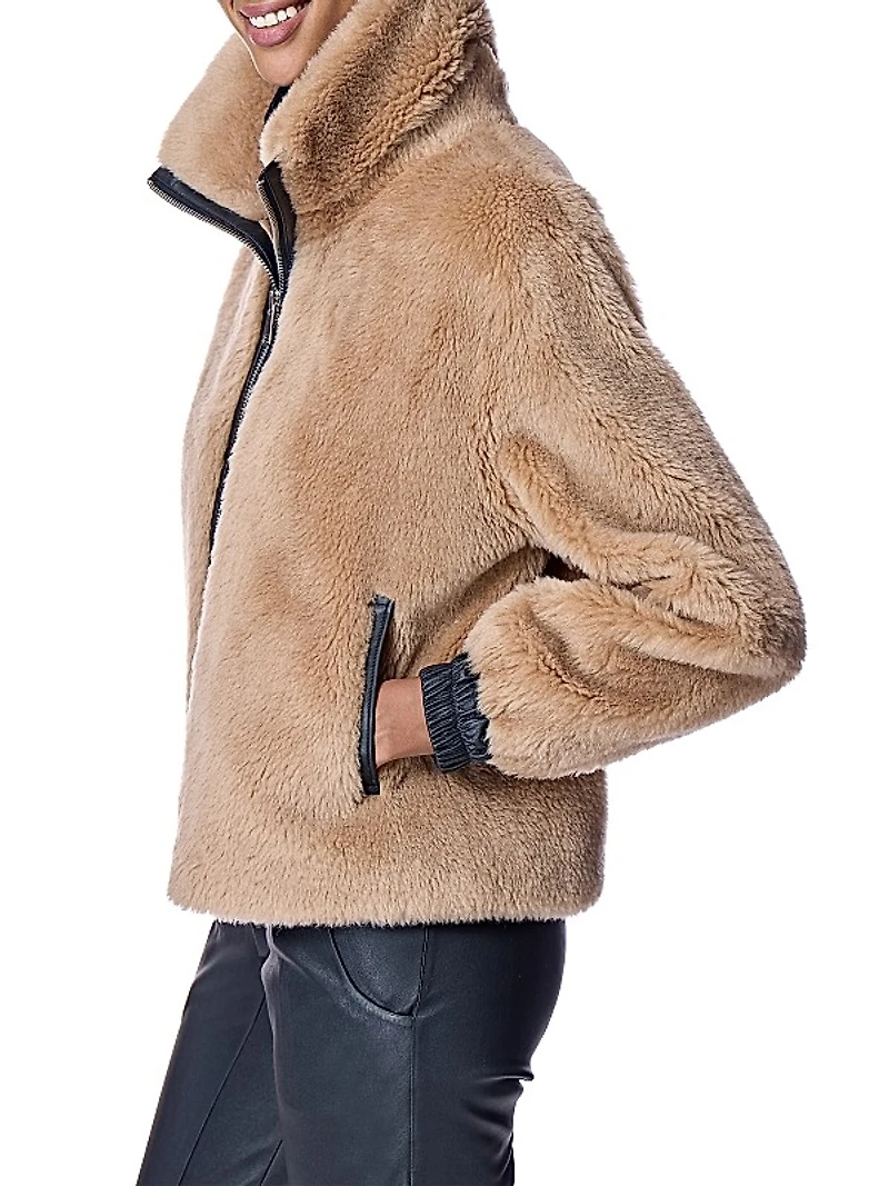 Lambswool Bomber Jacket