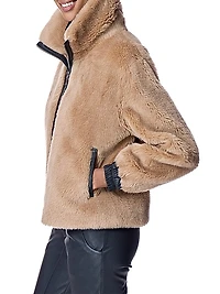 Lambswool Bomber Jacket