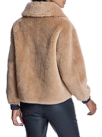 Lambswool Bomber Jacket