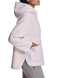 Lambswool Hooded Jacket