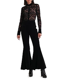 Salinger Sheer Floral Shirt