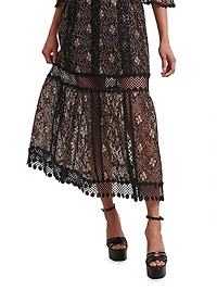 Annette Tiered Floral Maxi Dress