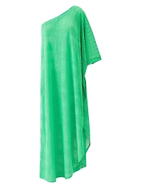 Savannah One-Shoulder Cover-Up Dress