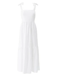 Posie Tie-Strap Cover-Up Dress