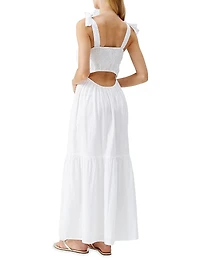 Posie Tie-Strap Cover-Up Dress