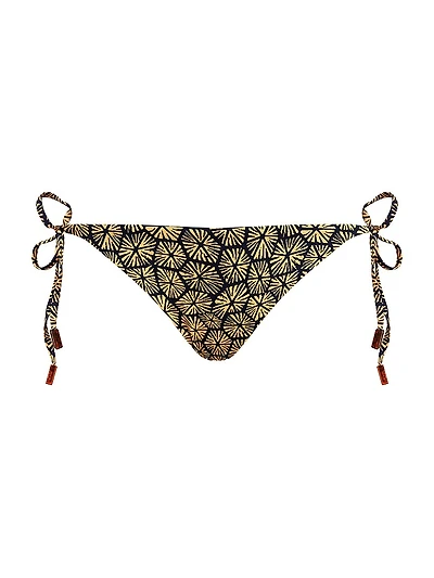 Carapaces Geometric Jersey Side-Tie Bikini Bottom