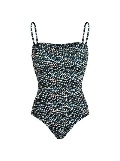 Pearl Jersey One-Piece Swimsuit