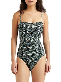Pearl Jersey One-Piece Swimsuit