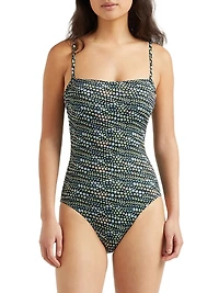 Pearl Jersey One-Piece Swimsuit