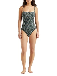 Pearl Jersey One-Piece Swimsuit