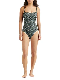 Pearl Jersey One-Piece Swimsuit