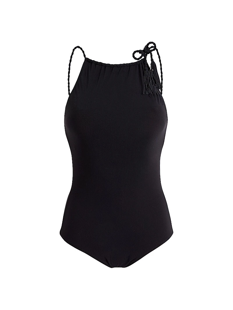 Tresses Jersey One-Piece Swimsuit