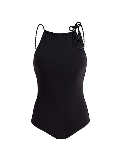 Tresses Jersey One-Piece Swimsuit