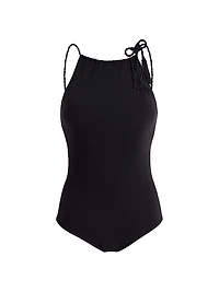 Tresses Jersey One-Piece Swimsuit